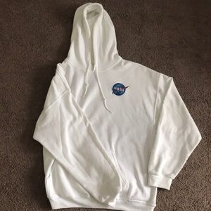 Nasa White Sweatshirt